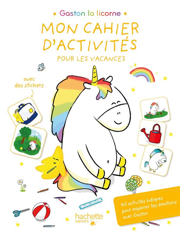 GASTON - MON CAHIER D'ACTIVITES POUR LES VACANCES