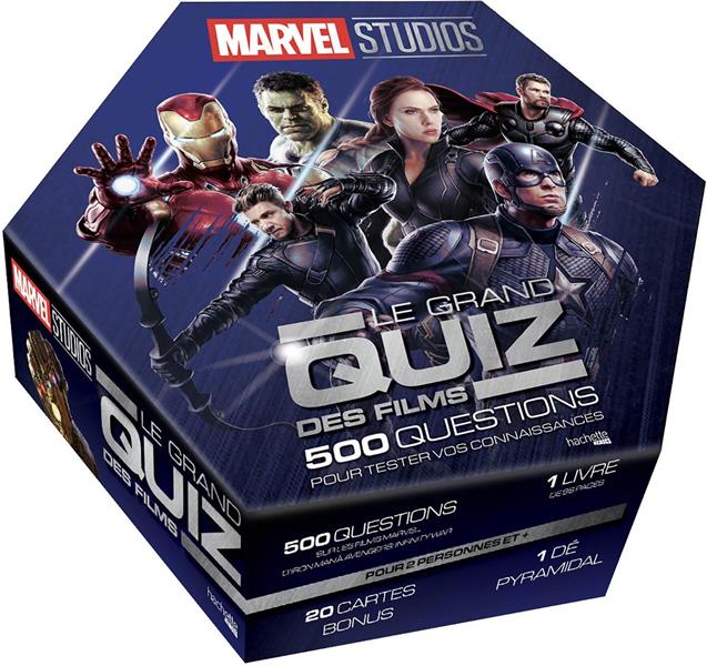 MARVEL STUDIOS, LE GRAND QUIZ DES FILMS - 500 QUESTIONS POUR TESTER VOS CONNAISSANCES