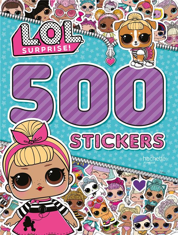 L.O.L. SURPRISE ! - 500 STICKERS