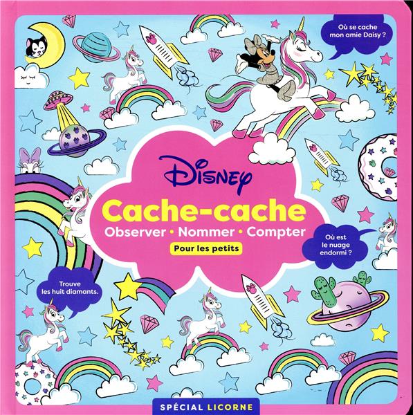 MINNIE ET LA LICORNE - LE CACHE-CACHE DES PETITS - DISNEY - SPECIAL LICORNE