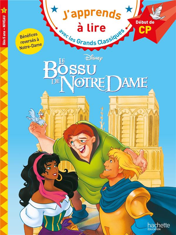 DISNEY - LE BOSSU DE NOTRE-DAME, CP NIVEAU 1