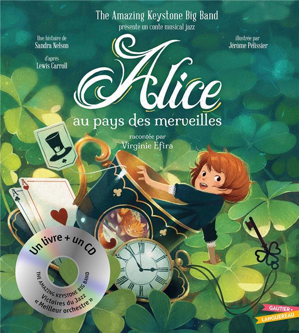 ALICE AU PAYS DES MERVEILLES - LIVRE CD