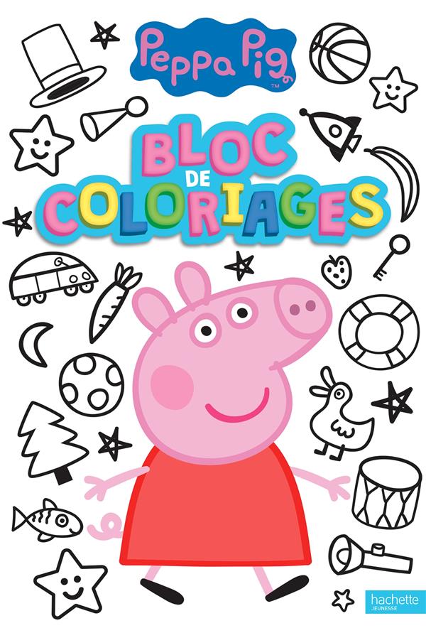 PEPPA PIG - BLOC DE COLORIAGES