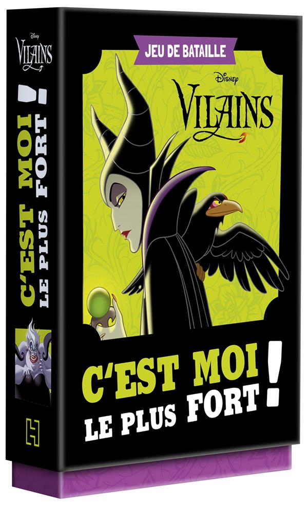 DISNEY VILAINS - JEU DE CARTES - C'EST MOI LE PLUS FORT ! - BATAILLE