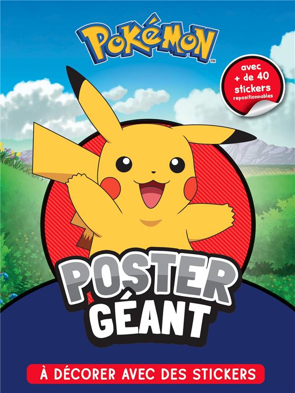 POKEMON - POSTER GEANT A DECORER