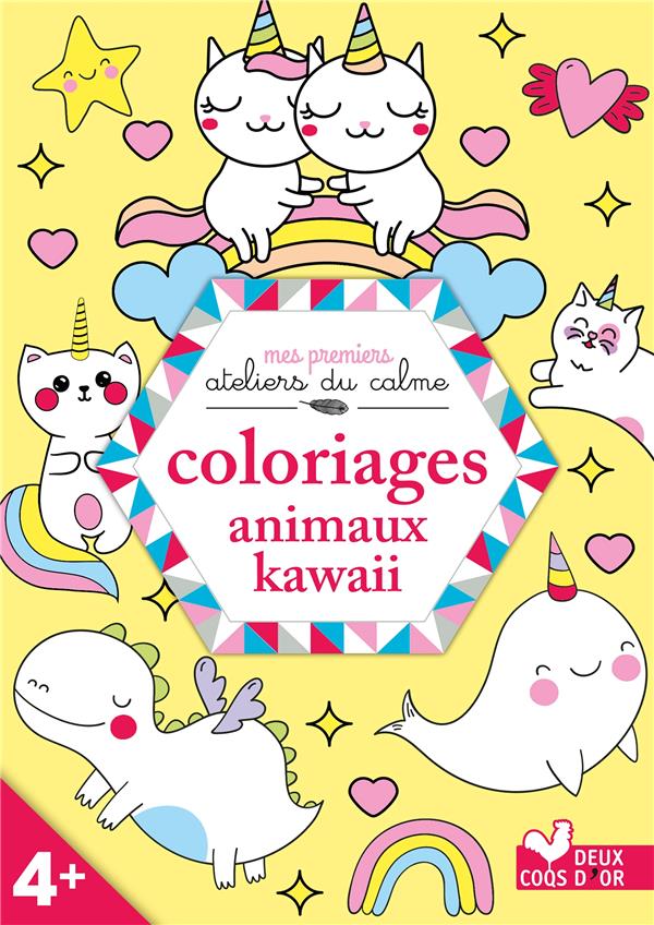 COLORIAGES ANIMAUX KAWAI