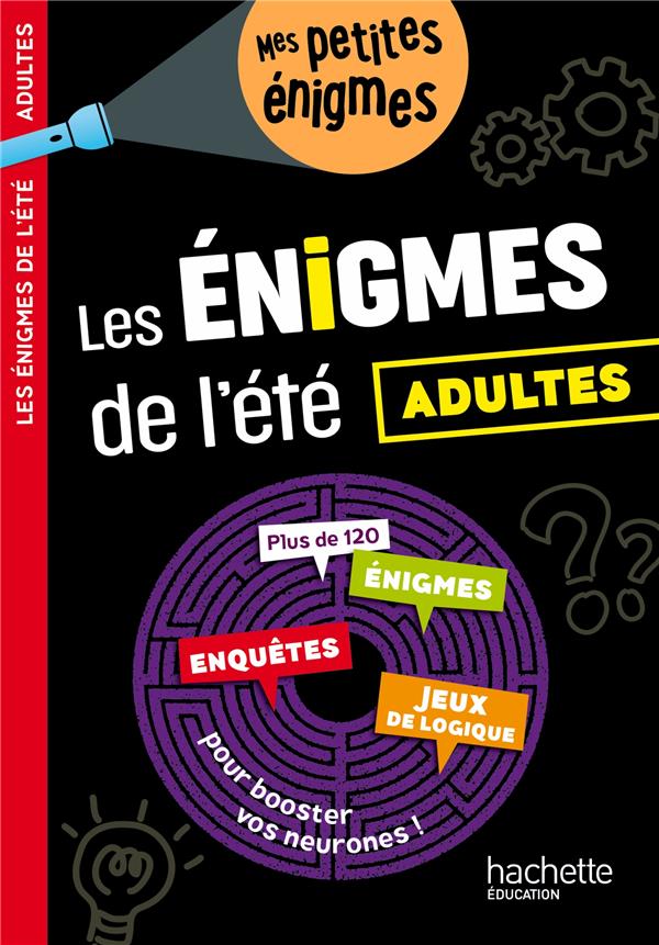 LES ENIGMES DE L'ETE ADULTES - CAHIER DE VACANCES 2024