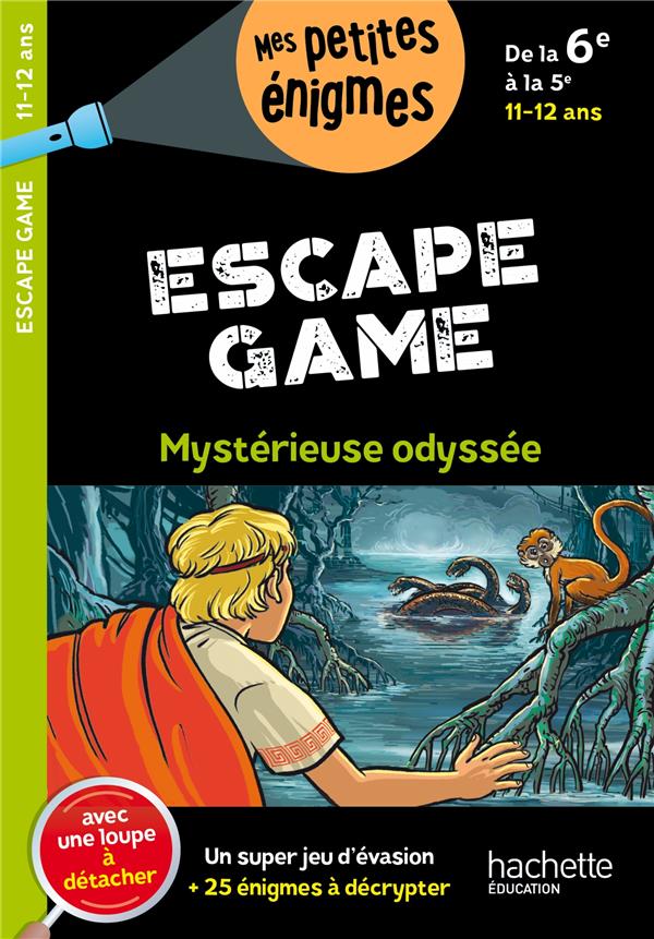 ESCAPE GAME - DE LA 6E A LA 5E - CAHIER DE VACANCES 2024