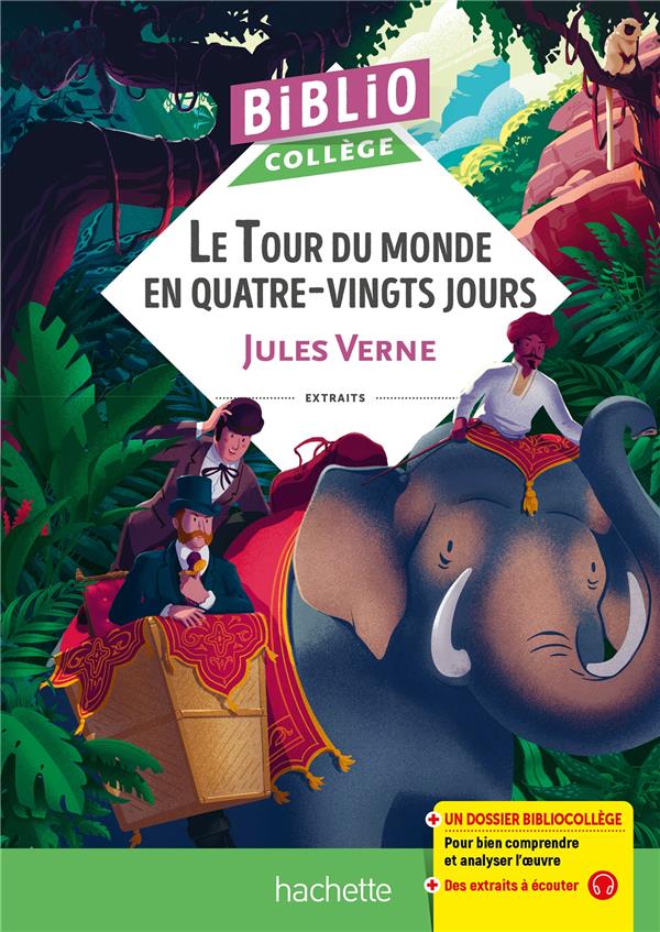 BIBLIOCOLLEGE - LE TOUR DU MONDE EN 80 JOURS, JULES VERNE