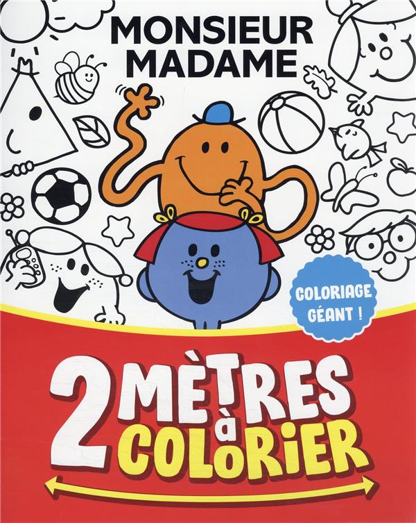 MONSIEUR MADAME - 2 METRES A COLORIER