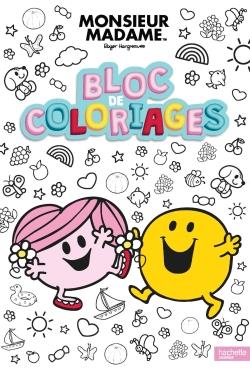 MONSIEUR MADAME - BLOC DE COLORIAGES