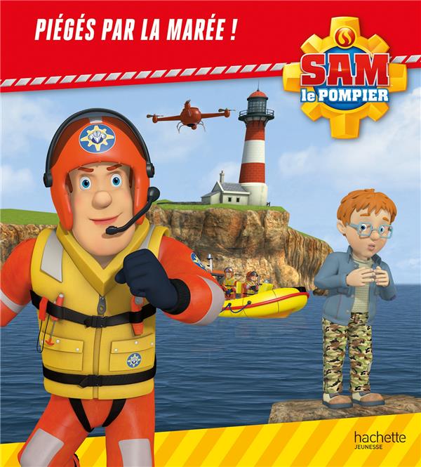SAM LE POMPIER - PIEGES PAR LA MAREE - BROCHE