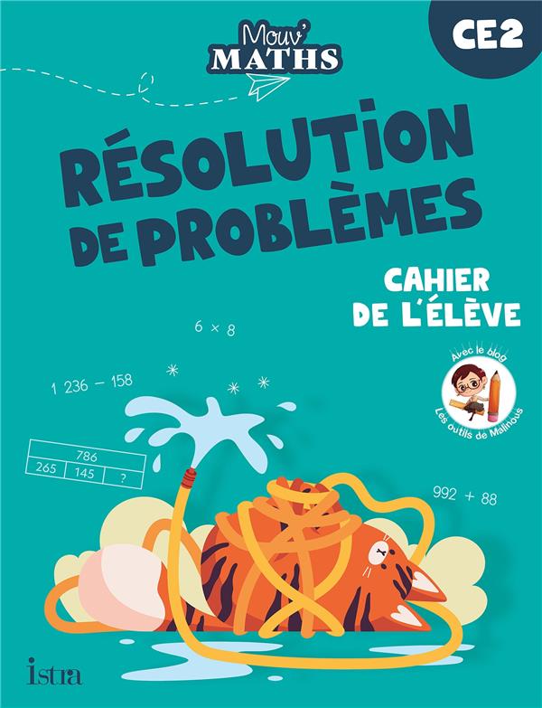 MOUV' MATHS - CAHIER DE RESOLUTION DE PROBLEMES CE2 - ED. 2023