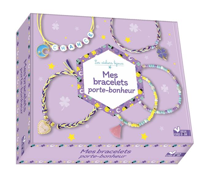 MES BRACELETS PORTE-BONHEUR - COFFRET AVEC ACCESSOIRES