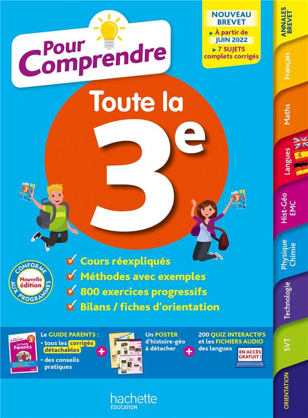 POUR COMPRENDRE TOUTE LA 3E