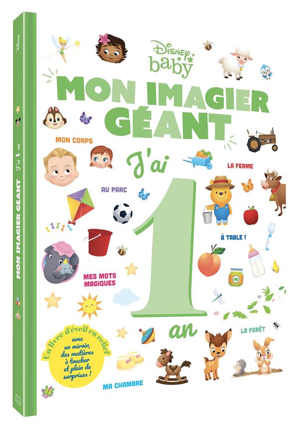 DISNEY BABY - MON IMAGIER GEANT - J'AI 1 AN