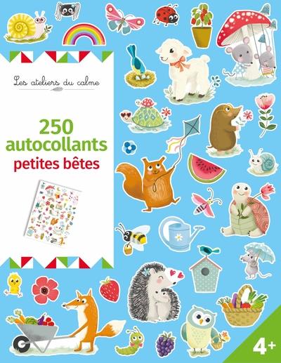 250 AUTOCOLLANTS - PETITES BETES