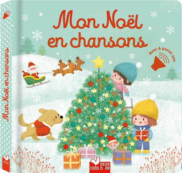 MON NOEL EN CHANSONS - LIVRE AVEC PUCES