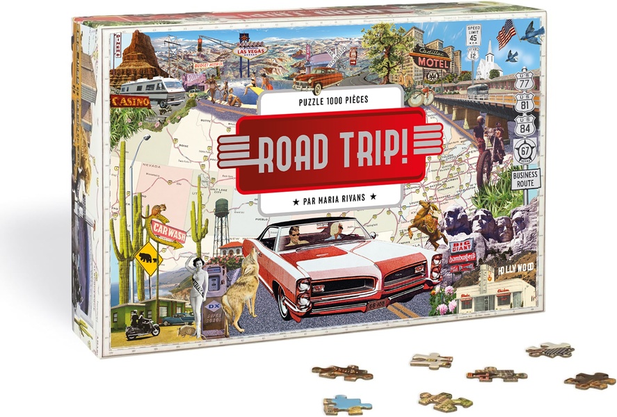 PUZZLE ROAD TRIP - 1000 PIECES