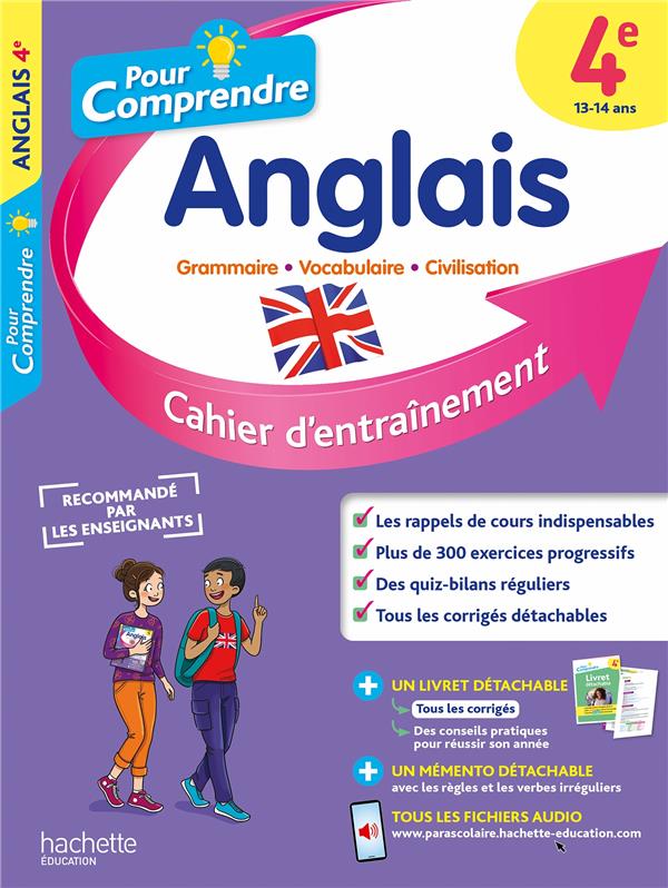 POUR COMPRENDRE ANGLAIS 4E