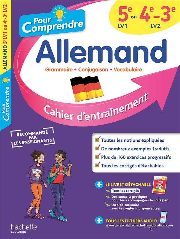 POUR COMPRENDRE ALLEMAND 5E LV1 OU 4E-3E LV2