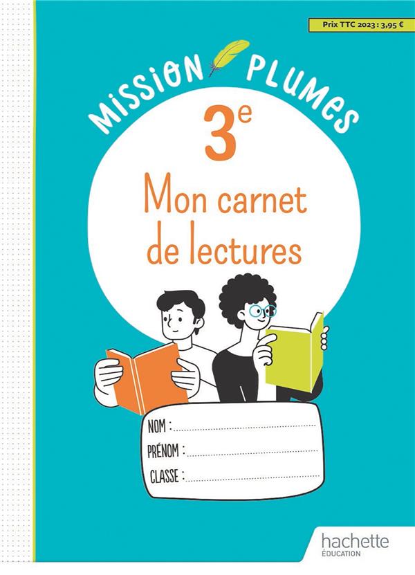 MON CARNET DE LECTURES 3E - CAHIER ELEVE - ED. 2023