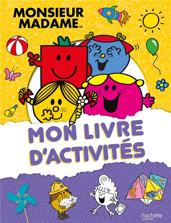 MONSIEUR MADAME - MON LIVRE D'ACTIVITES