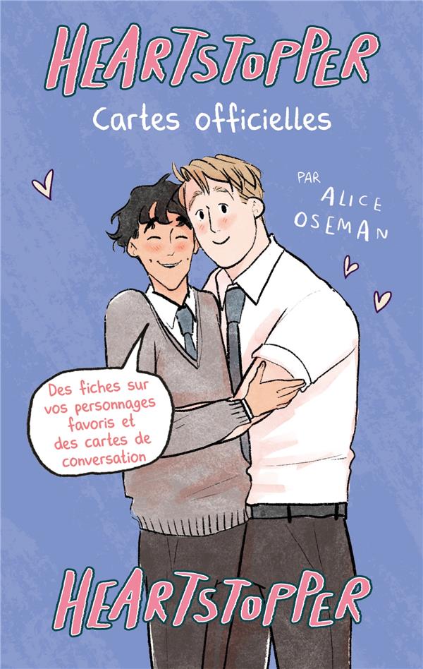 JEU DE CARTES POUR LES FANS HEARTSTOPPER