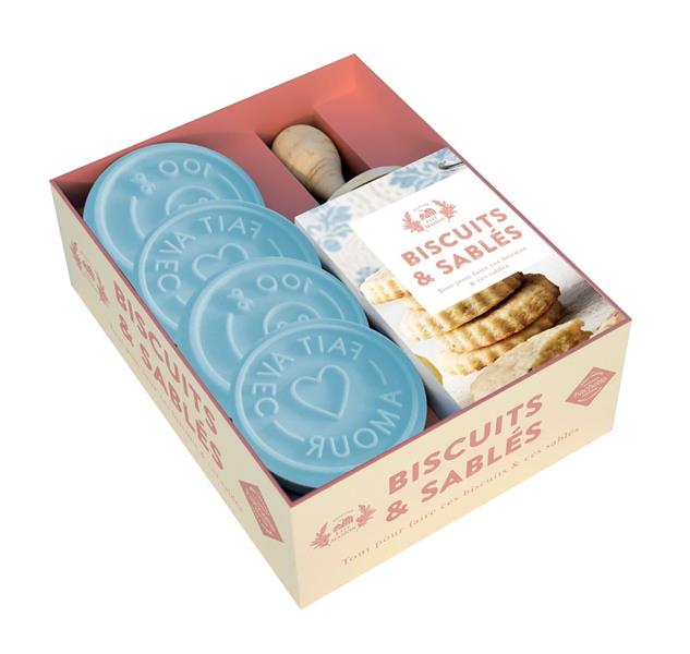 COFFRET BISCUITS ET SABLES - TOUT POUR FAIRE CES BISCUITS ET CES SABLES