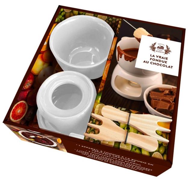 COFFRET LA VRAIE FONDUE AU CHOCOLAT