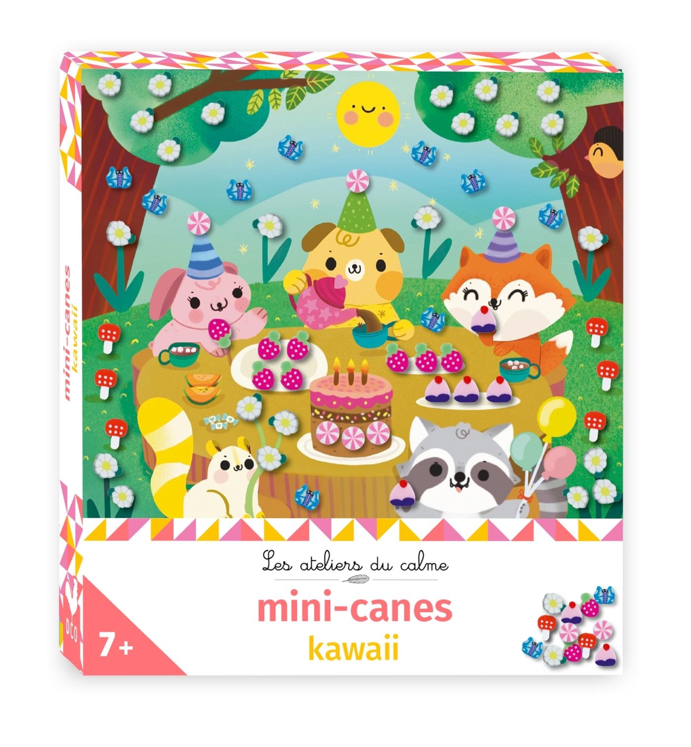 MINI-CANES KAWAII - MINI BOITE AVEC ACCESSOIRES