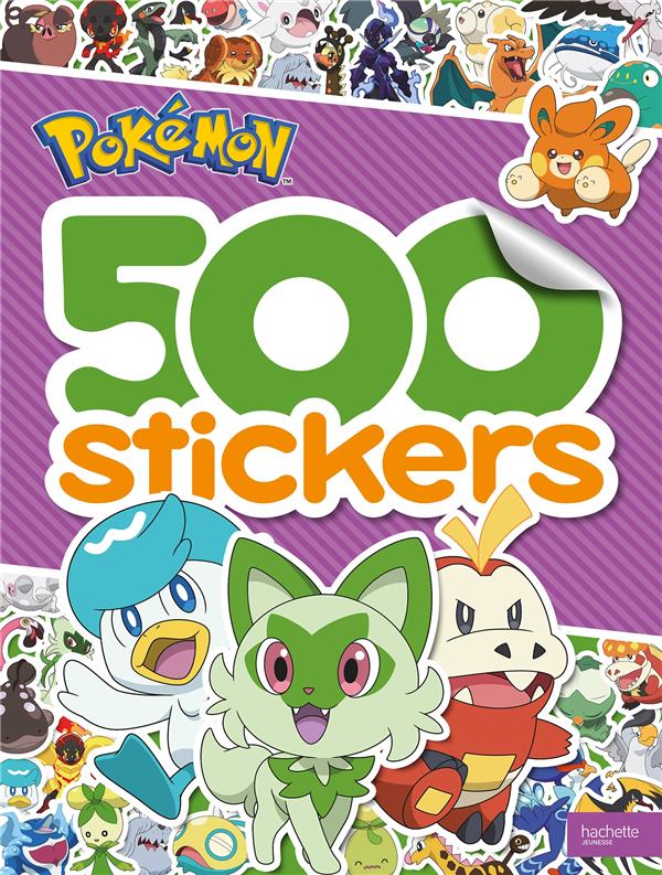 POKEMON - 500 STICKERS PALDEA