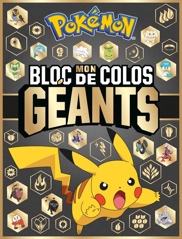 POKEMON - MON BLOC DE COLOS GEANTS