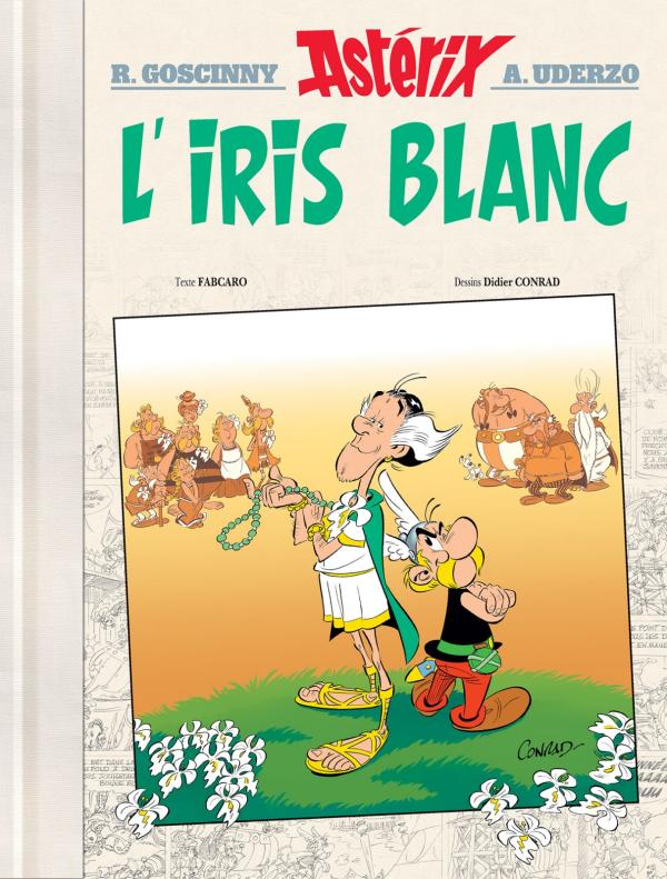 ASTERIX TOME 40 EDITION LUXE - L'IRIS BLANC