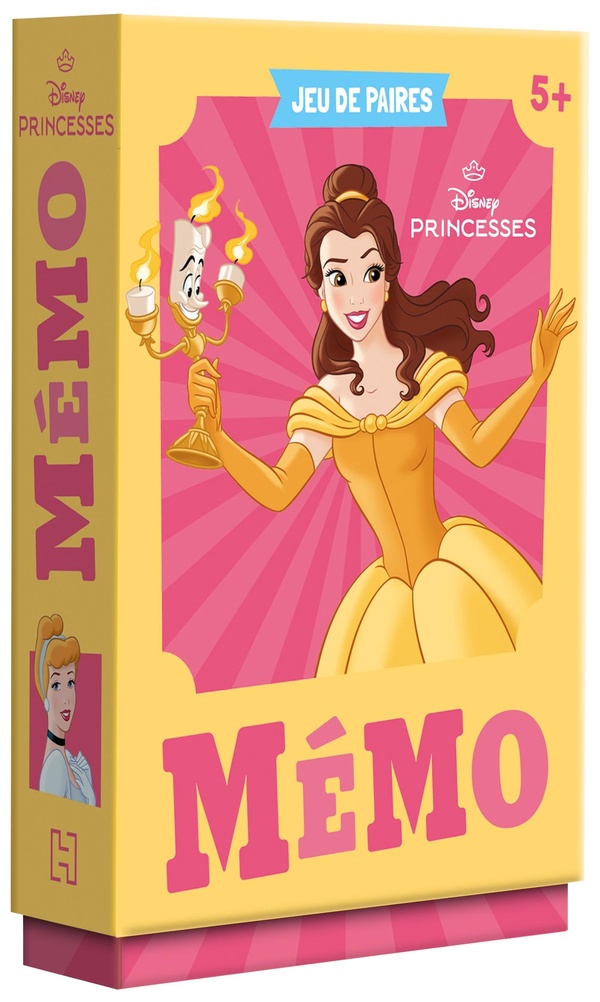 DISNEY PRINCESSES - MEMO - JEU DE CARTES (JEU DE PAIRES)