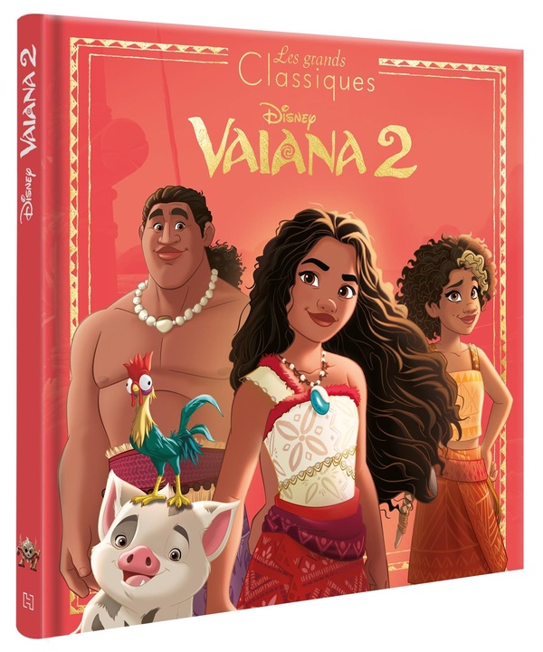 VAIANA 2 - LES GRANDS CLASSIQUES DISNEY - L'HISTOIRE DU FILM - DISNEY PRINCESSES