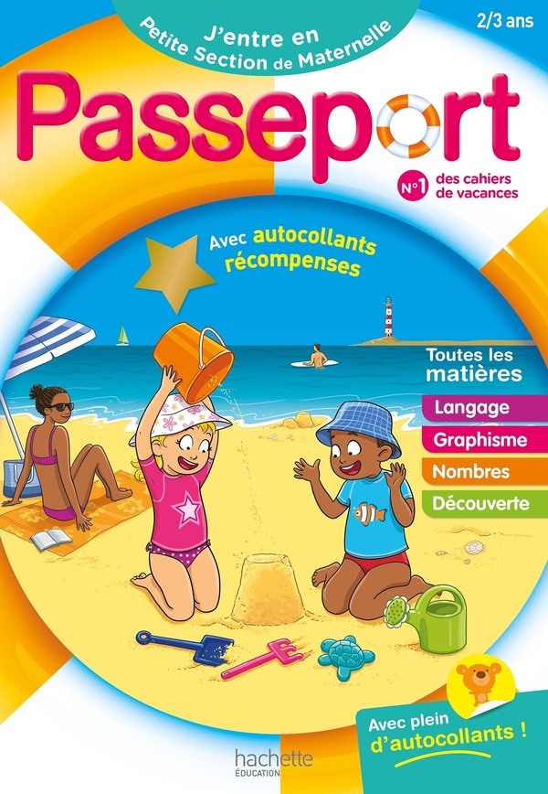 PASSEPORT MATERNELLE - J'ENTRE EN PETITE SECTION (2-3 ANS) - CAHIER DE VACANCES 2025