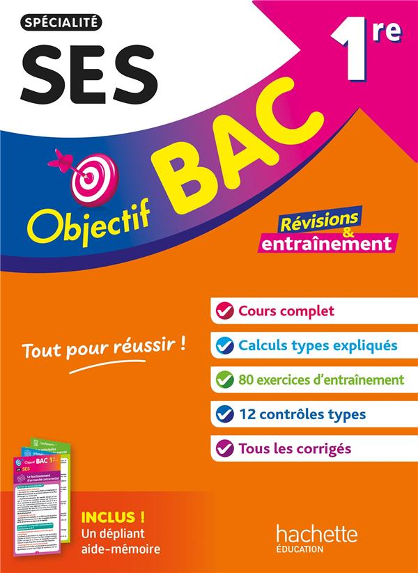 OBJECTIF BAC 1RE SPECIALITE SES
