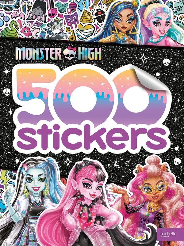 MONSTER HIGH - 500 STICKERS