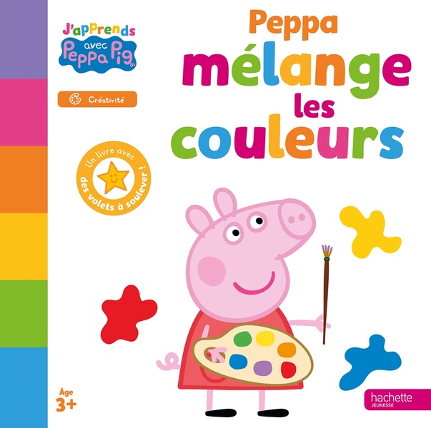 PEPPA PIG - J'APPRENDS AVEC PEPPA - PEPPA MELANGE LES COULEURS