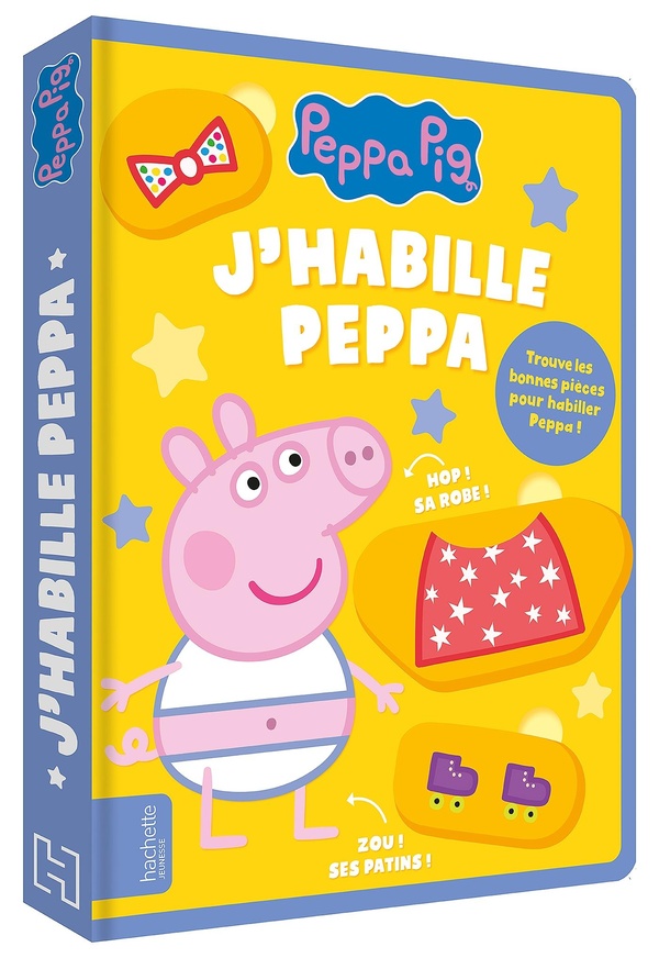 PEPPA PIG - J'HABILLE PEPPA (ED. 2024) - TOUT CARTON A PIECES