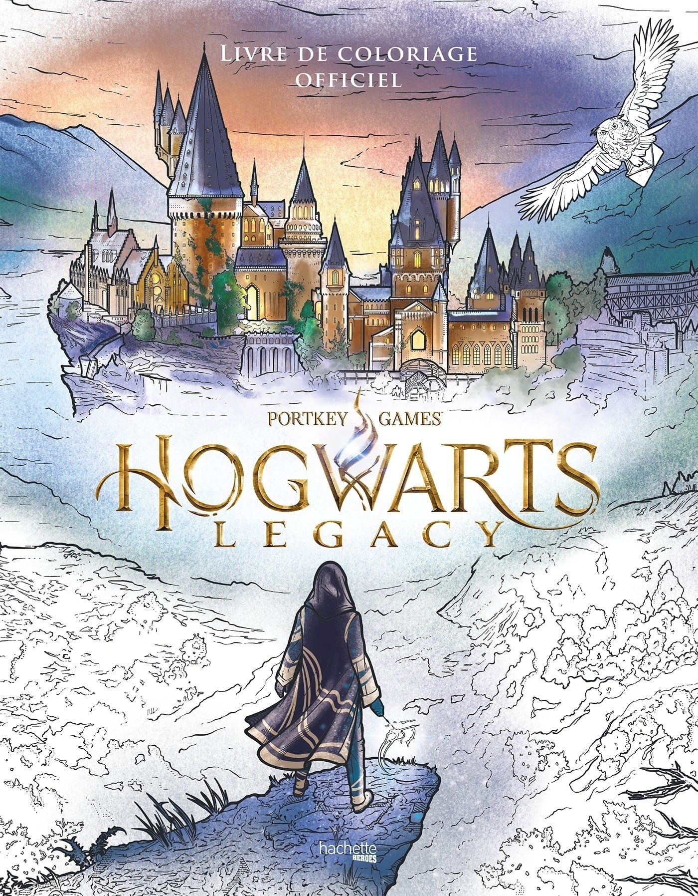 HOGWARTS LEGACY - LE LIVRE DE COLORIAGE