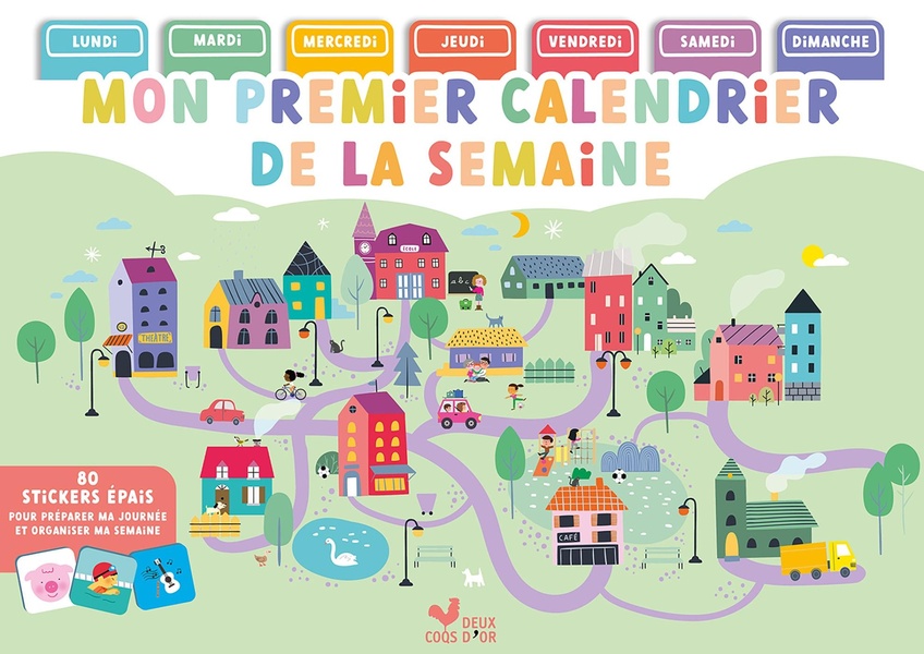 MON PREMIER CALENDRIER DE LA SEMAINE