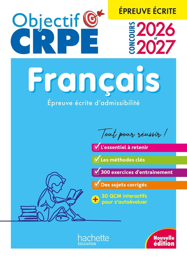 OBJECTIF CRPE 2026 - 2027 - FRANCAIS - EPREUVE ECRITE D'ADMISSIBILITE