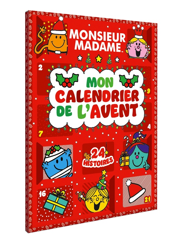 LES MONSIEUR MADAME - CALENDRIER DE L'AVENT 2024 - CALENDRIER DE L'AVENT - 24 HISTOIRES