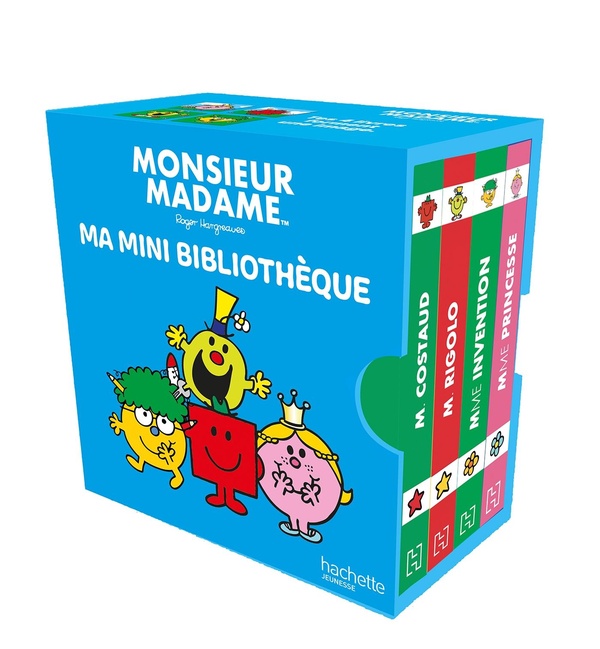 LES MONSIEUR MADAME - MA MINI BIBLIOTHEQUE