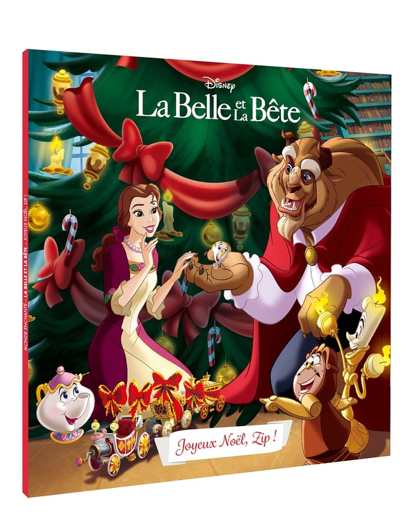 LA BELLE ET LA BETE - MONDE ENCHANTE - JOYEUX NOEL, ZIP ! - DISNEY PRINCESSES