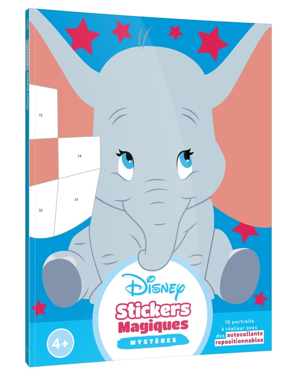 DISNEY - STICKERS MAGIQUES MYSTERES - 4 ANS ET PLUS