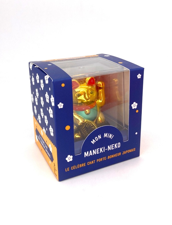 COFFRET MINI LUCKY CAT DORE