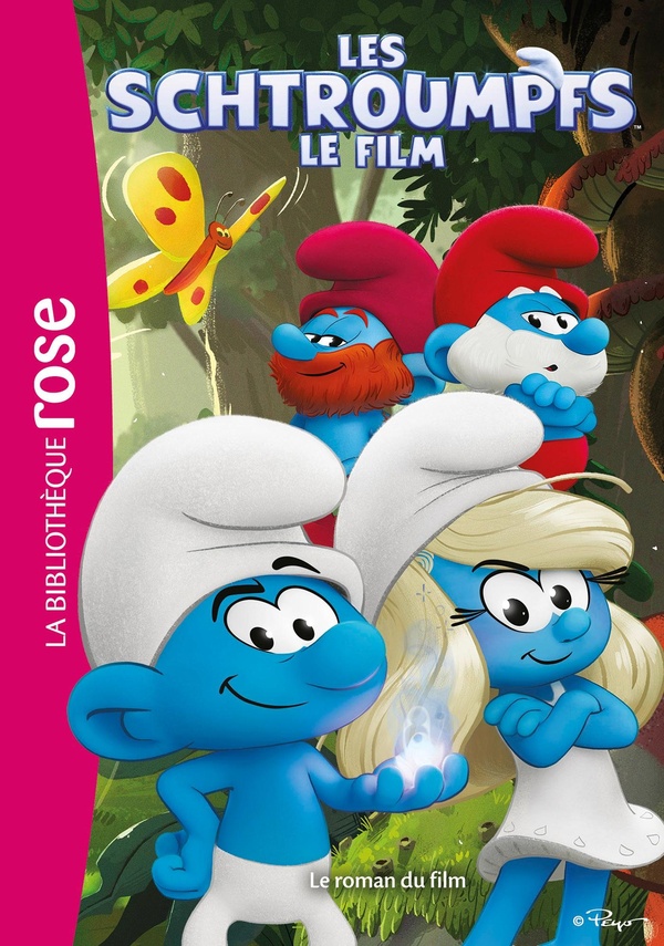 FILMS BB ROSE 8-10 - LES SCHTROUMPFS, LE FILM - LE ROMAN DU FILM